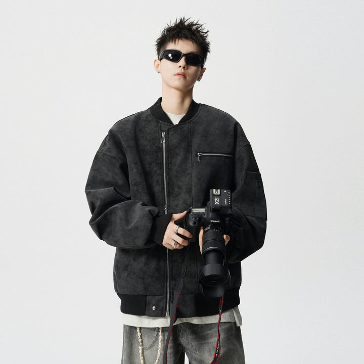 Loose Casual Workwear Pilot Jacket