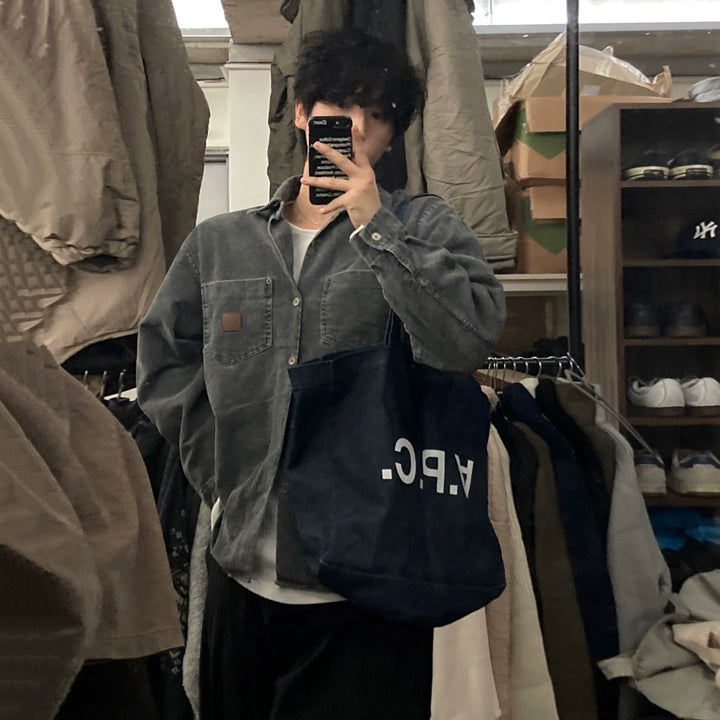 Corduroy Long Sleeve Casual Shirt