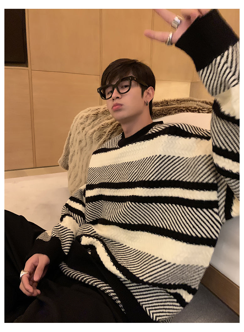 Loose Striped Sweater
