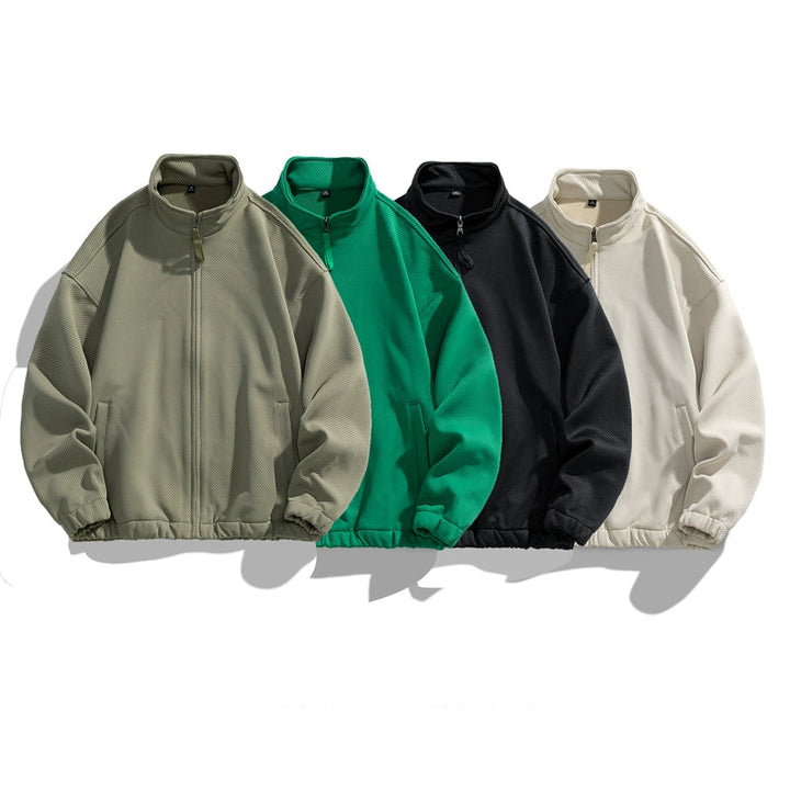 Stand Collar Casual Loose Jacket