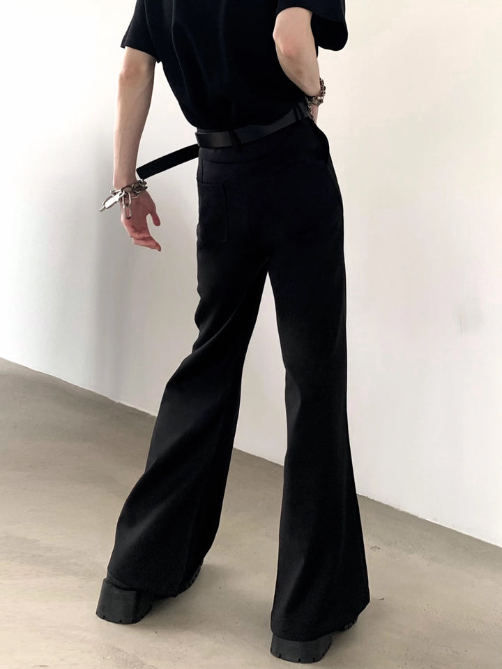Pantaloni deconstructed multi-uso a gamba dritta svasata 