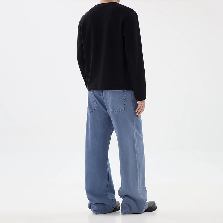 Vintage Flared Straight Casual Pants
