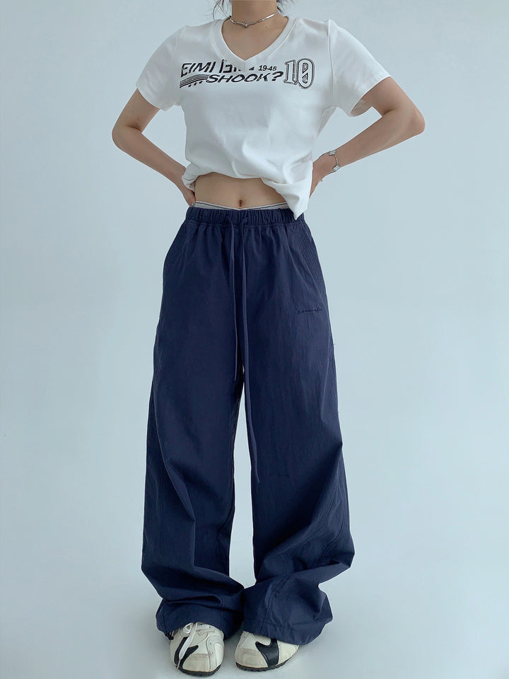 Wide-Leg Casual Quick-Drying Pants