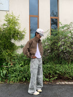 Vintage Washed Wide Leg Denim Pants 5