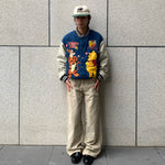 Corduroy Wide-Leg Casual Skate Pants 4