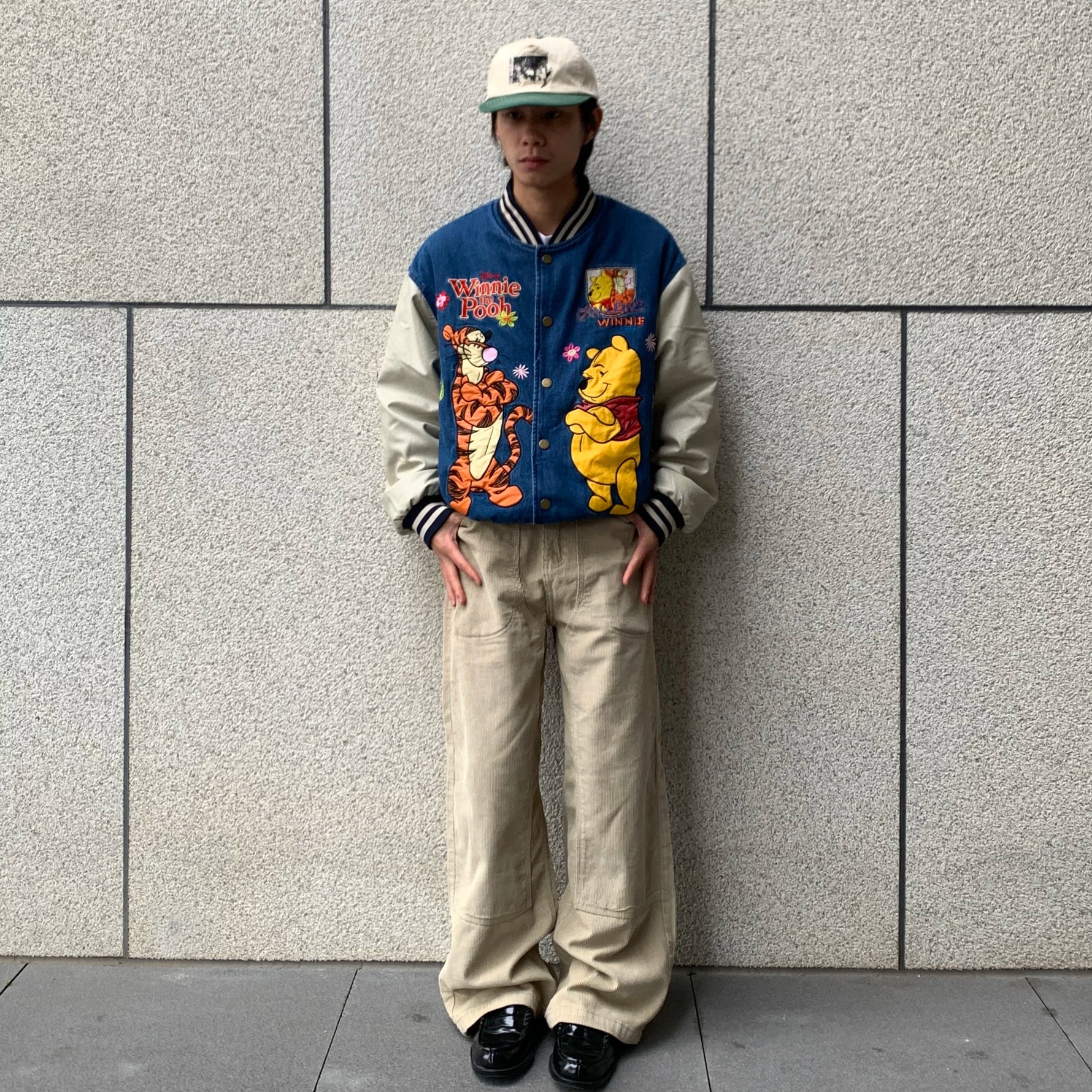 Corduroy Wide-Leg Casual Skate Pants 4