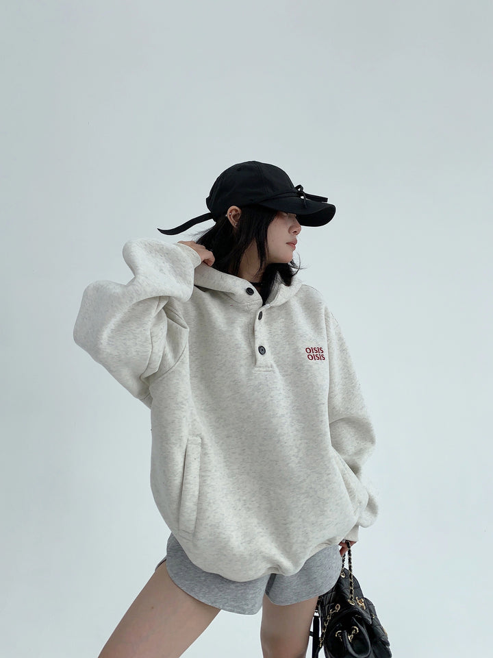 Relaxed Fit Hooded Sweatshirt