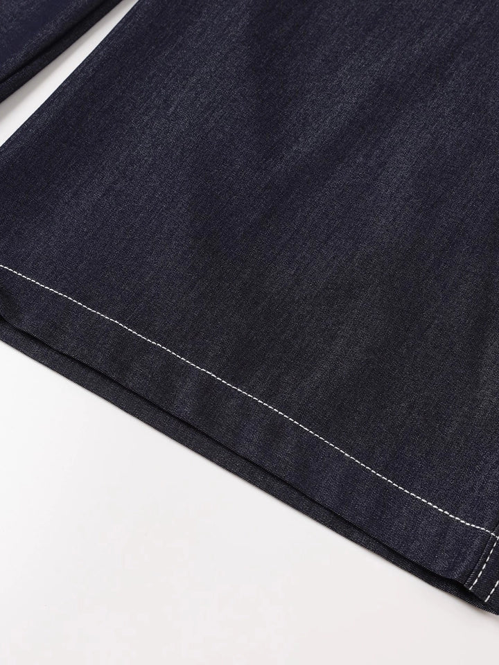 Wide Leg Straight Casual Jeans