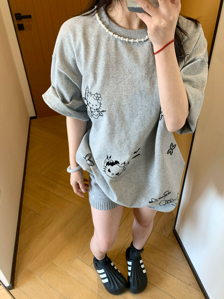 Cartoon Graphic T-shirt