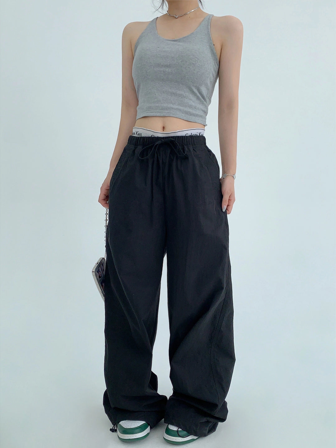 Wide-Leg Casual Quick-Drying Pants