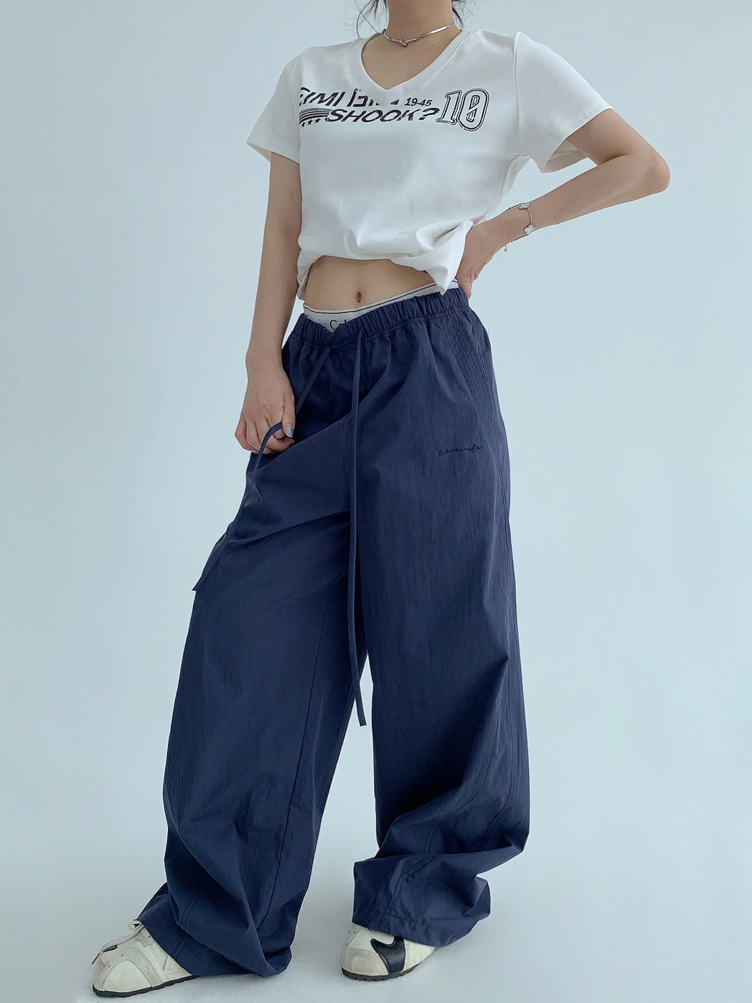 Wide-Leg Casual Quick-Drying Pants