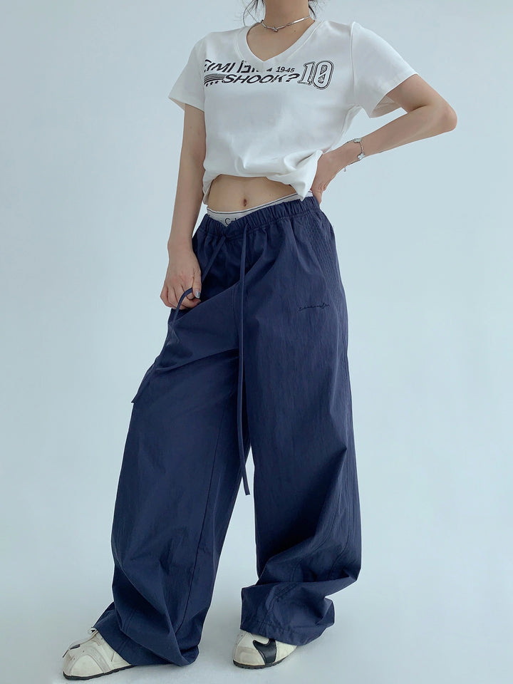 Wide-Leg Casual Quick-Drying Pants