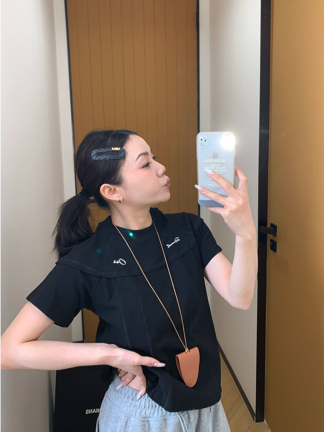 Embroidered Short Sleeve T-shirt