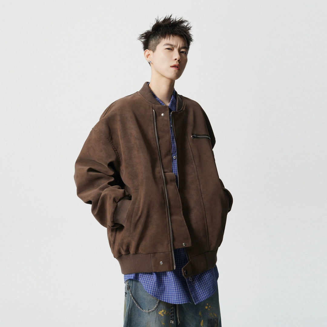 Loose Casual Workwear Pilot Jacket