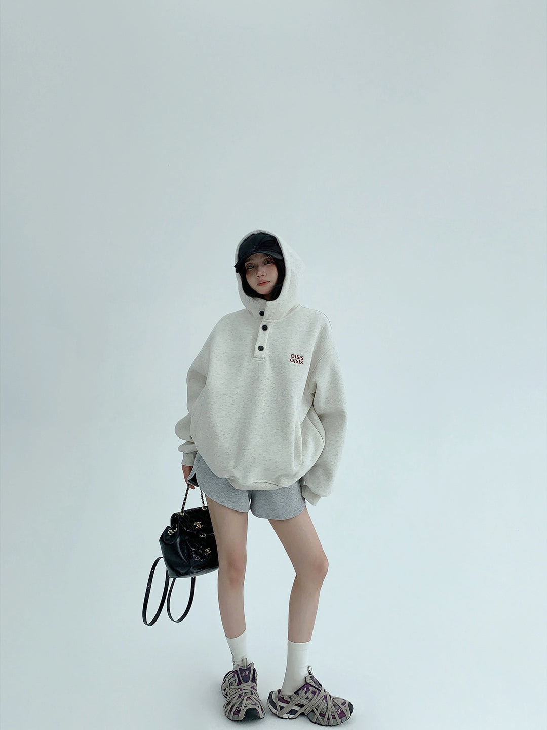 Relaxed Fit Hooded Sweatshirt