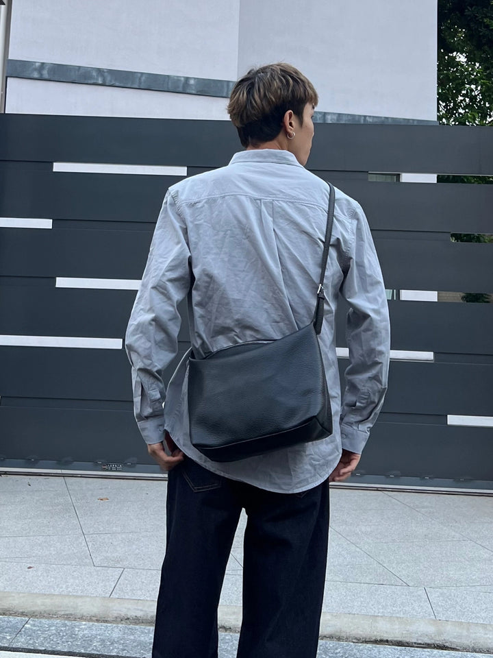 Retro-Leder-Ein-Schulter-Crossbody-Tasche 