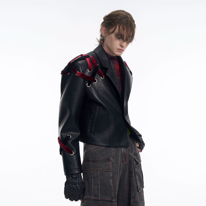 Silhouette Suit Shoulder Pad Motorcycle Suit