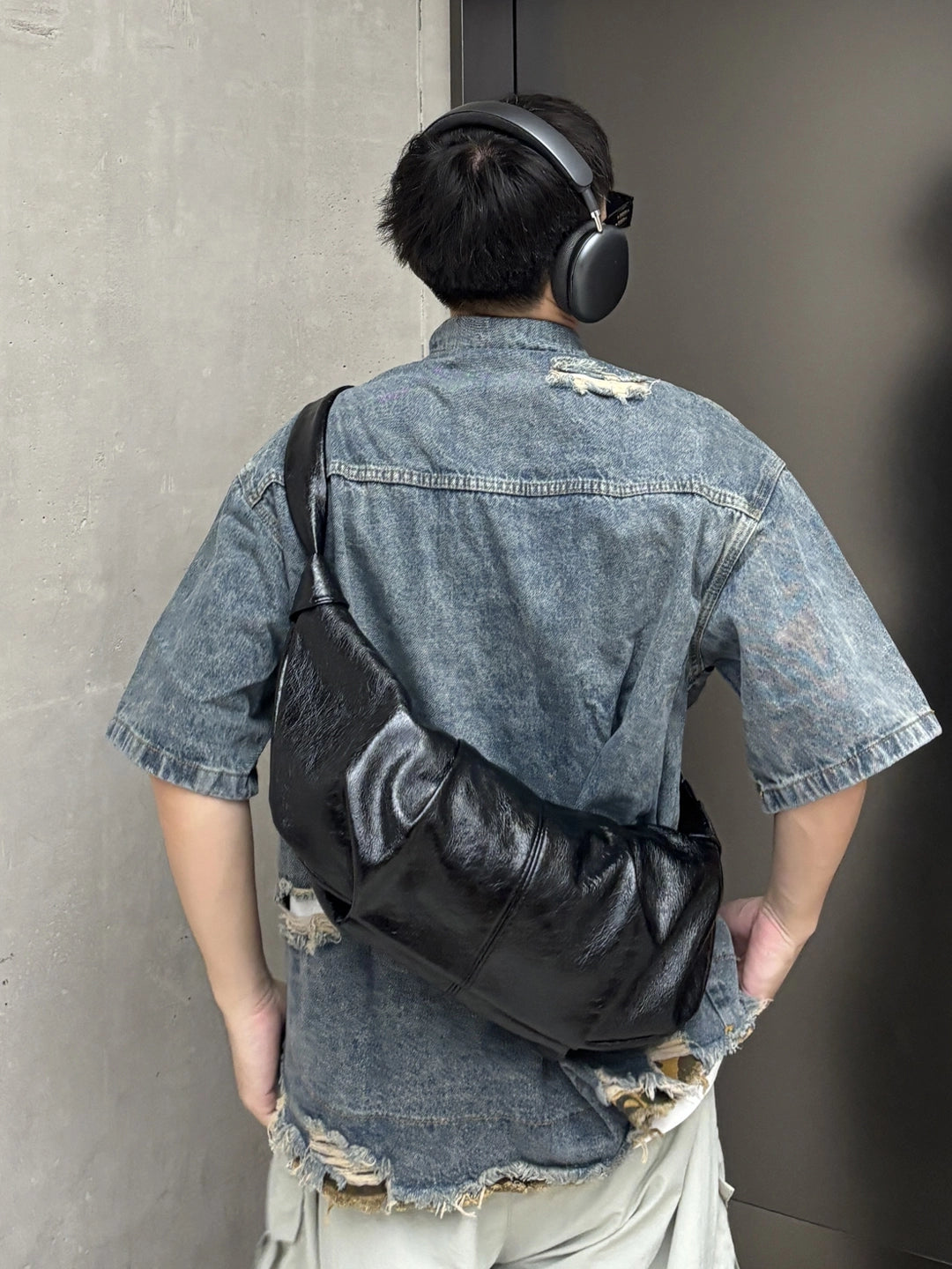 Large Capacity Crescent Croissant Shoulder Bag