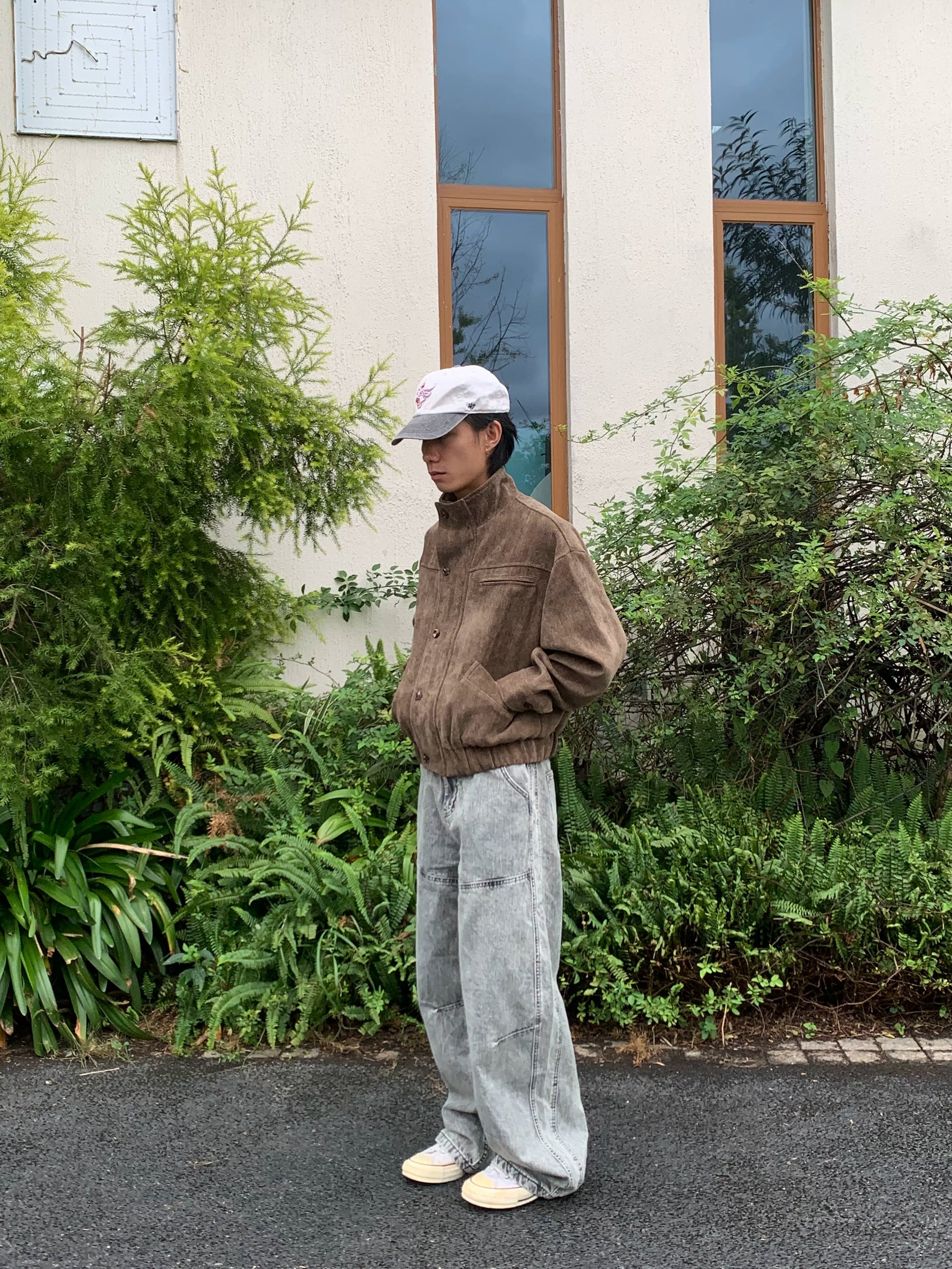 Vintage Washed Wide Leg Denim Pants 3