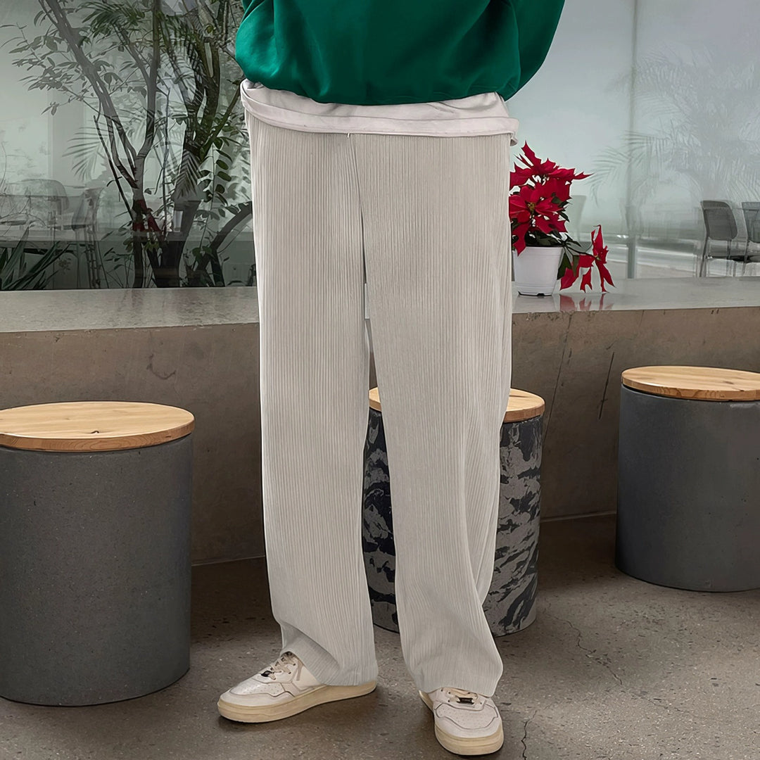 Drape Casual Pants