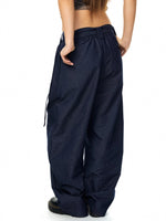 Wide-Leg Belted Pleated Waist Pants 2