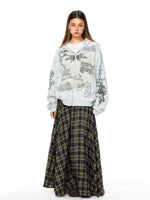 Graphic Print Zip Up Hooded Sweatshirt 5