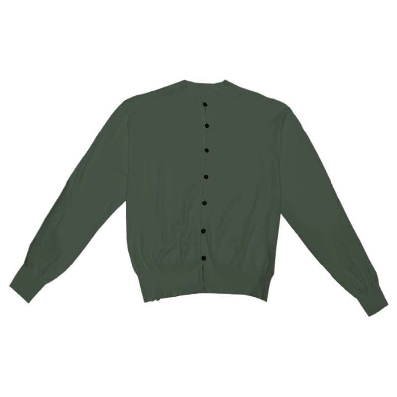 Knappe Front Strikket Cardigan Genser 