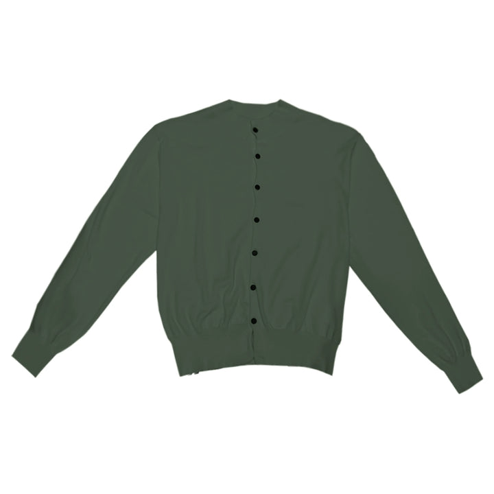 Knappe Front Strikket Cardigan Genser 