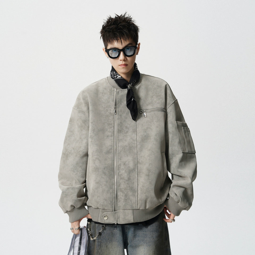 Loose Casual Workwear Pilot Jacket