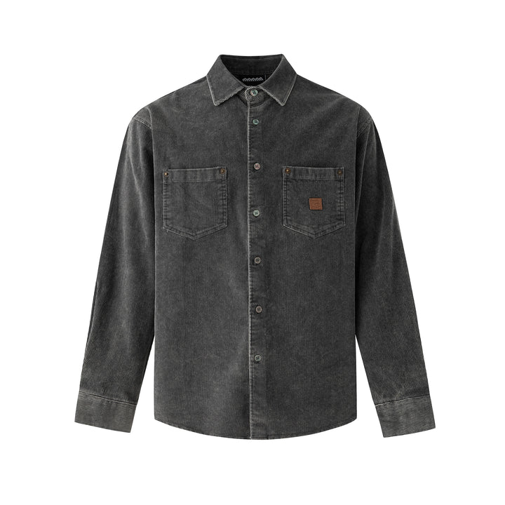 Corduroy Long Sleeve Casual Shirt