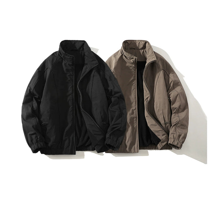 Insulated Stand Collar Workwear Jacket