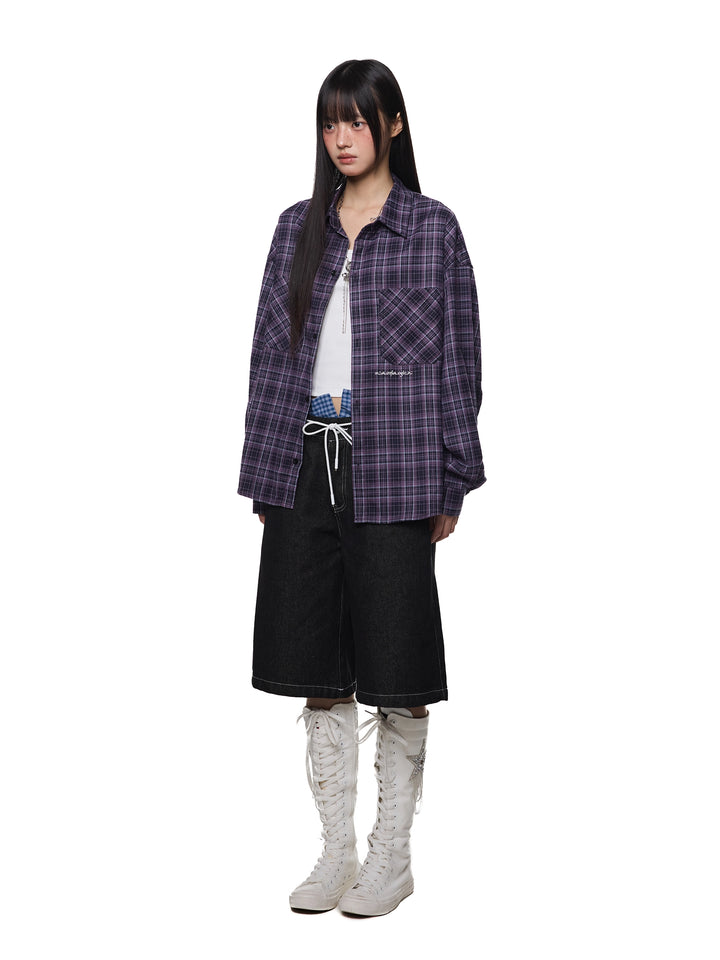 Plaid Long Sleeve Casual Shirt
