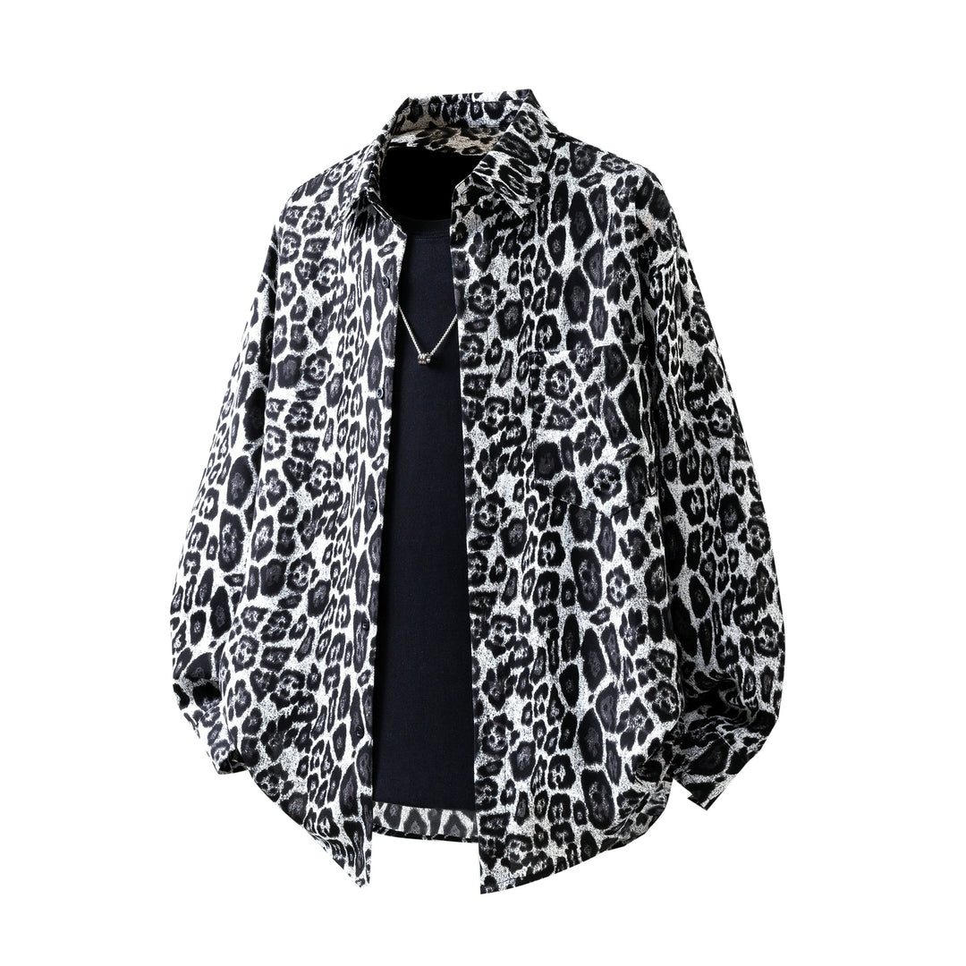 Leopard Print Long Sleeve Shirt