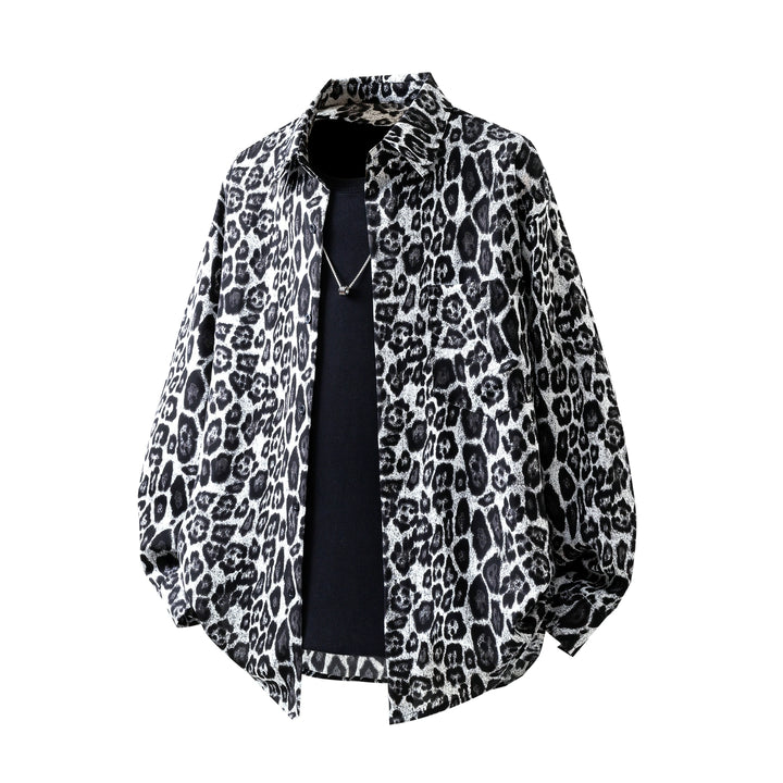 Leopard Print Long Sleeve Shirt