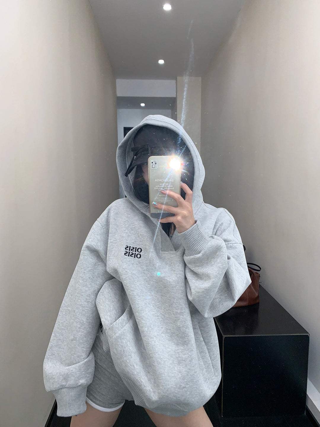 Relaxed Fit Hooded Pullover