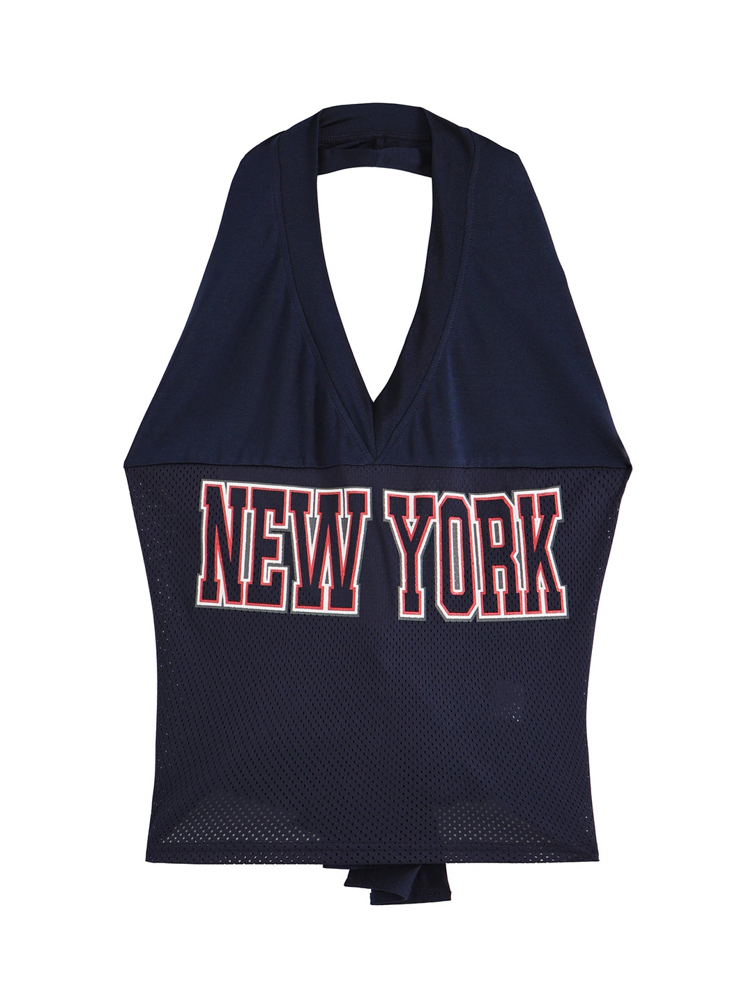 V-Neck Letter Print Sleeveless Tank Top