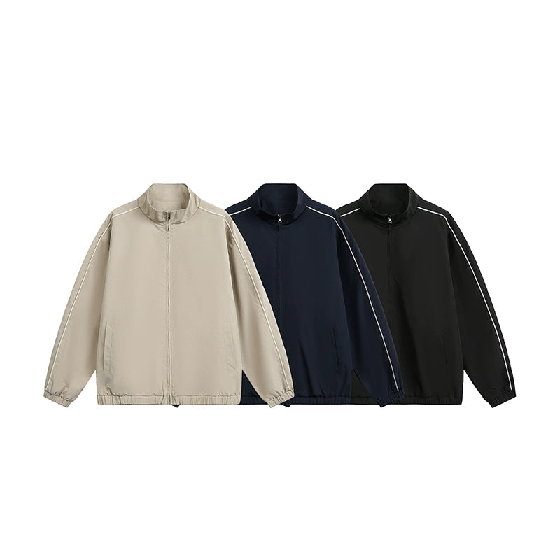 Outdoor Stand Collar Zip Sports Jacket
