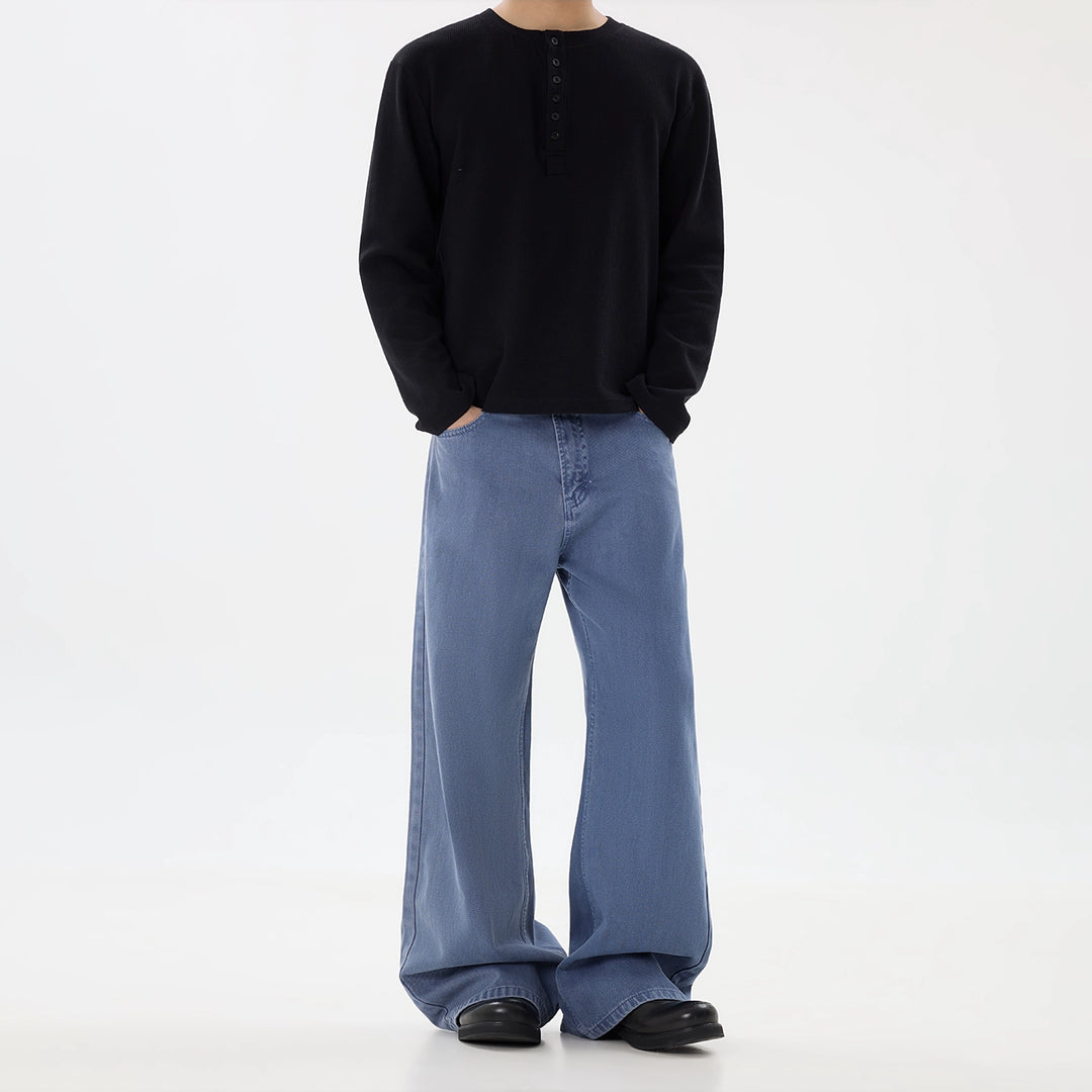 Vintage Flared Straight Casual Pants