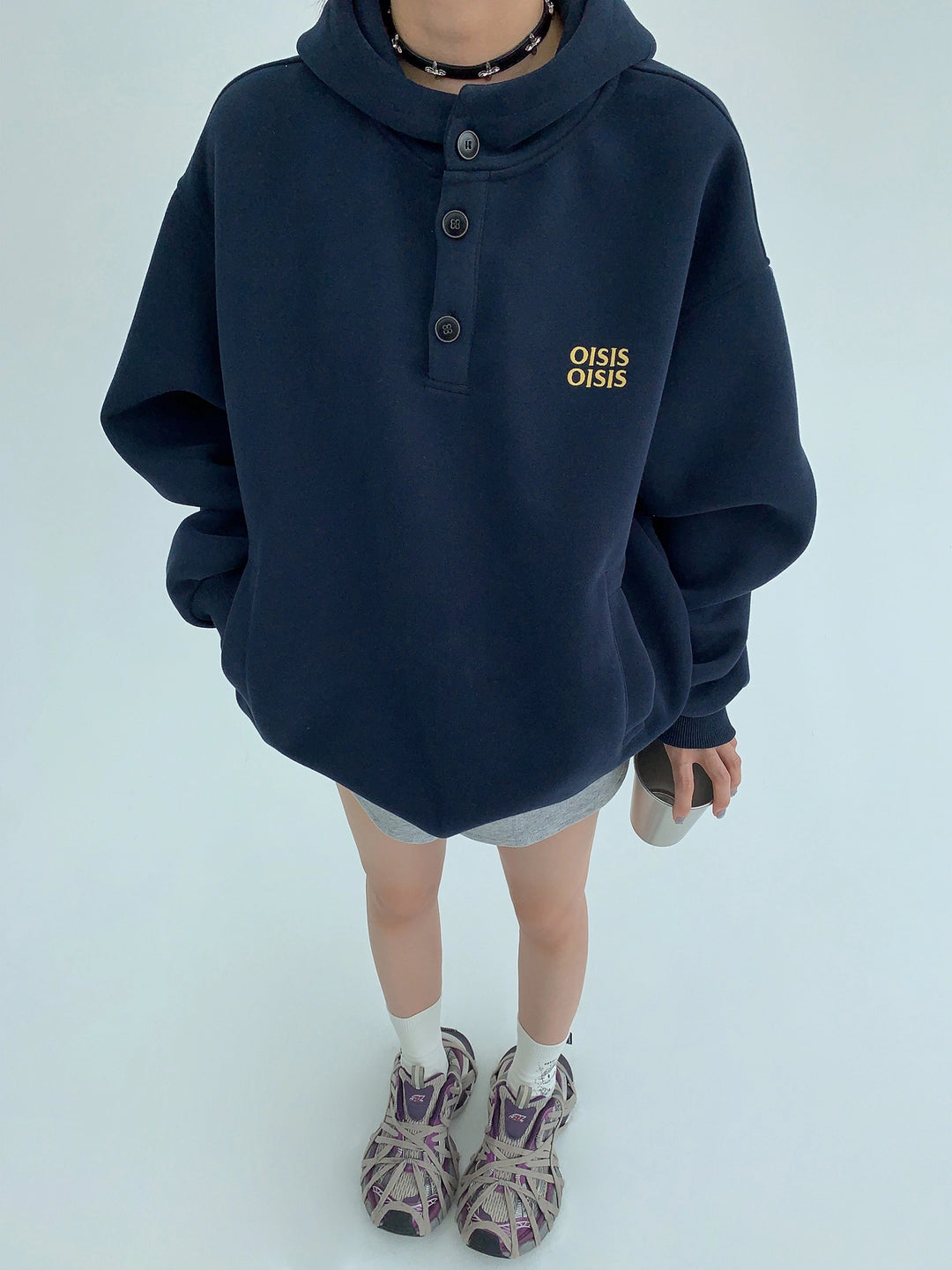 Relaxed Fit Hooded Sweatshirt