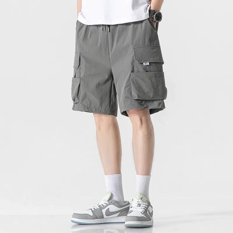 Outdoor Sports Drawstring Shorts