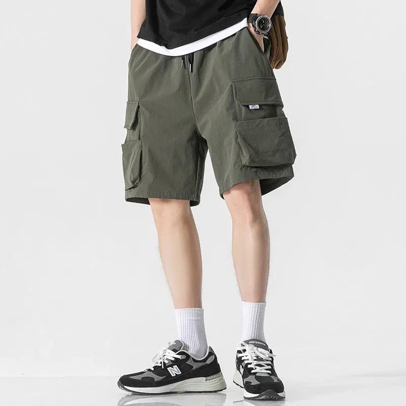 Outdoor Sports Drawstring Shorts