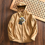 Outdoor Velvet Waterproof Hooded Jacket