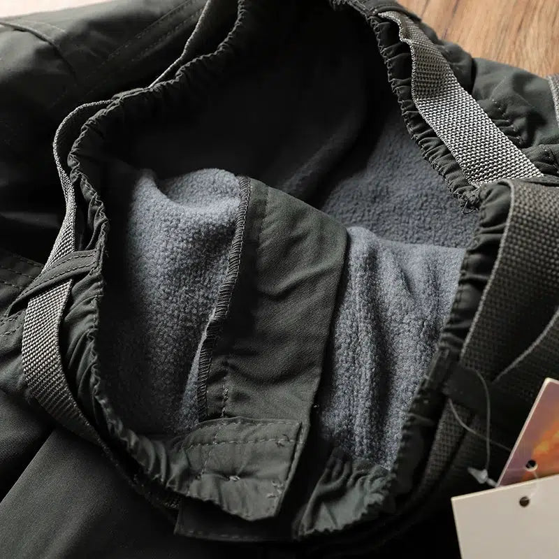 Outdoor Waterproof Thickened Plush Pants