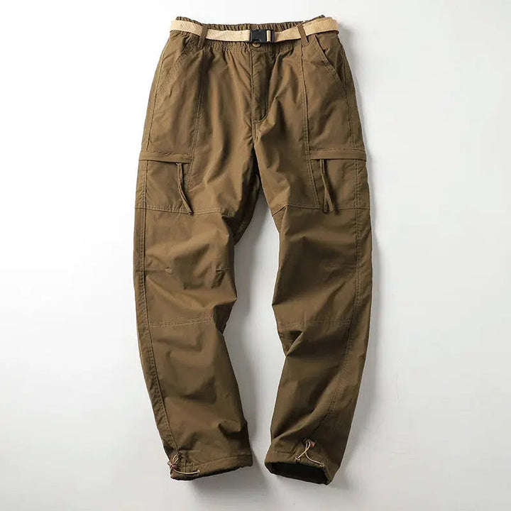 Outdoor Waterproof Thickened Plush Pants
