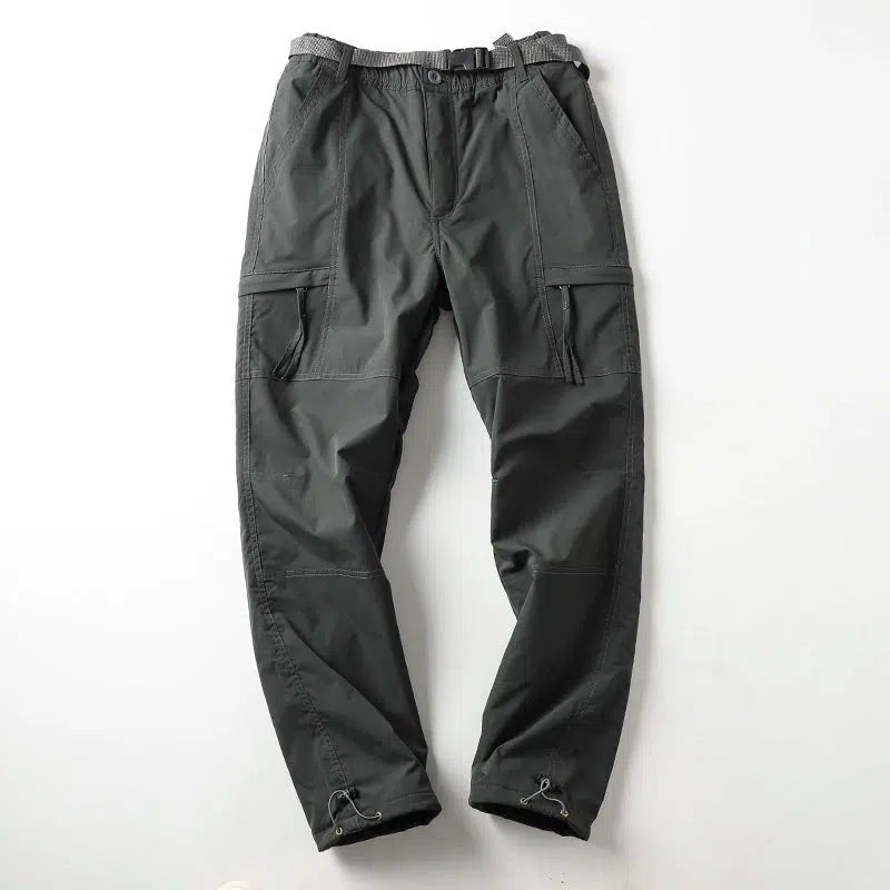 Outdoor Waterproof Thickened Plush Pants