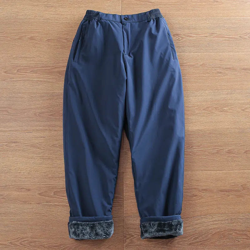 Outdoor Waterproof Velvet Thickened Pants