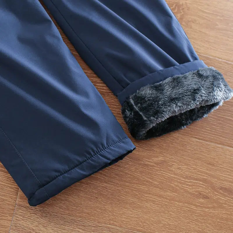 Outdoor Waterproof Velvet Thickened Pants