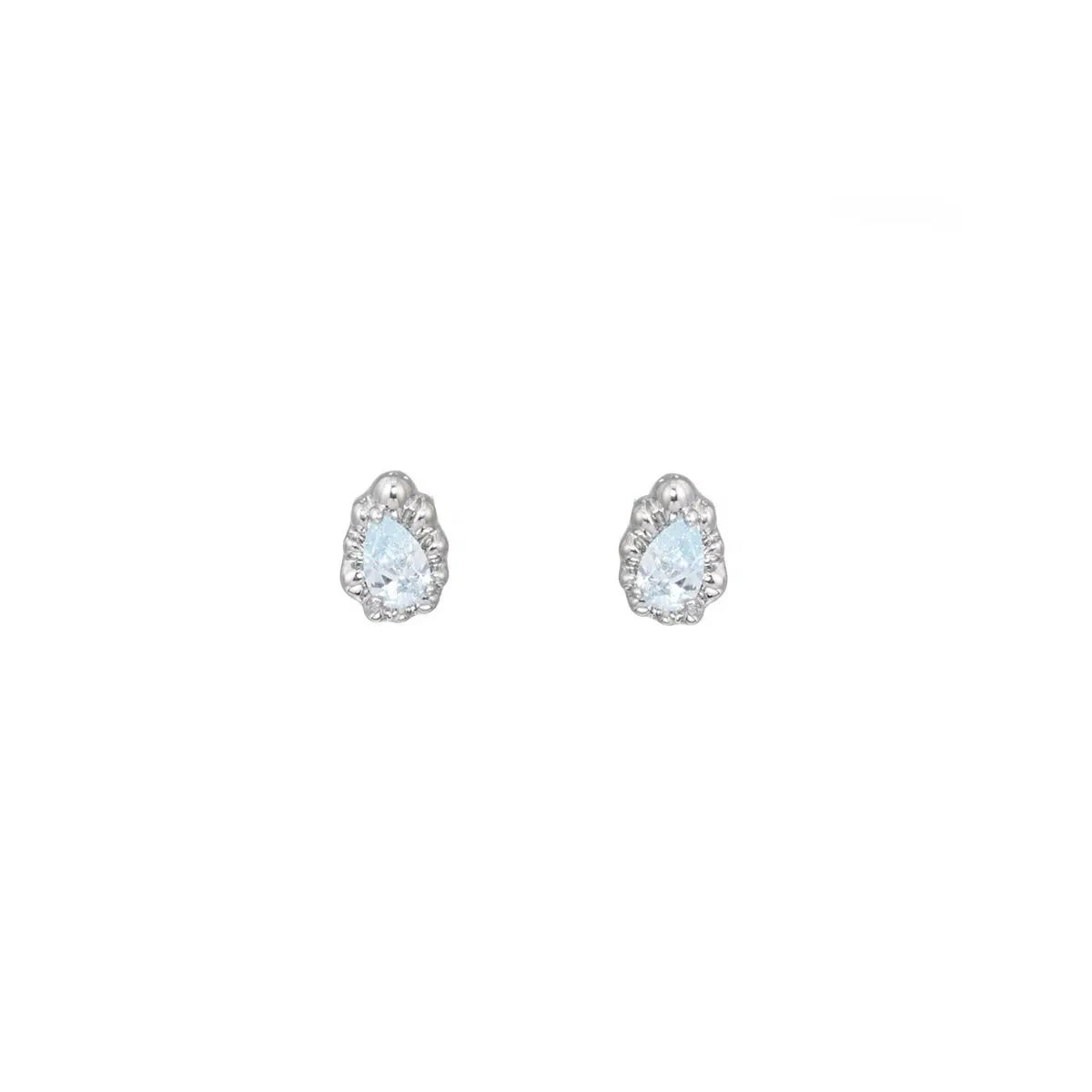 Oval Stud Earrings