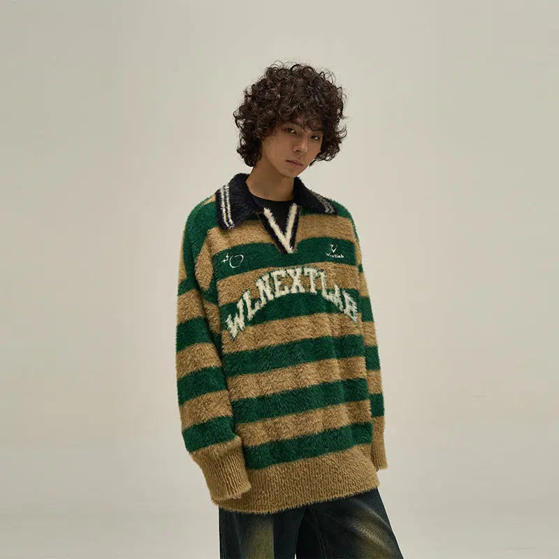 Oversize Stripe Sweater