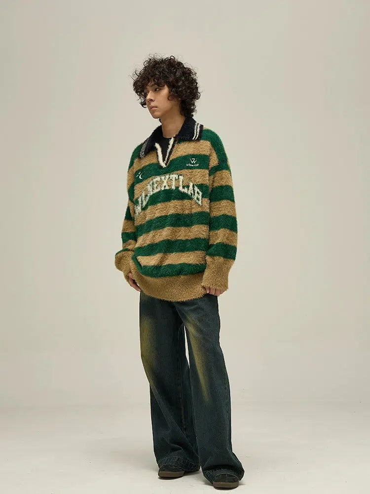 Oversize Stripe Sweater